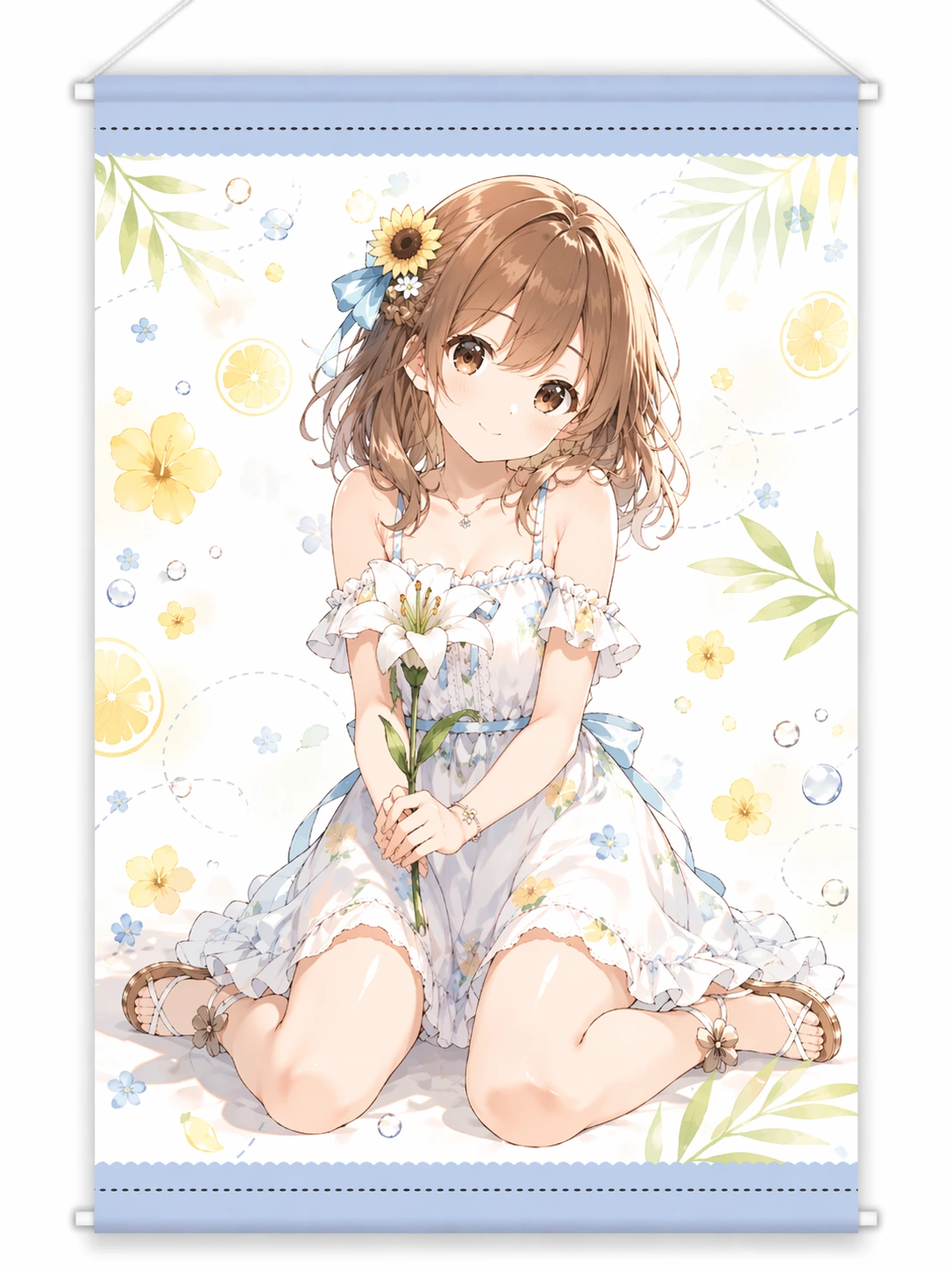 手持百合 — 百合を持つ